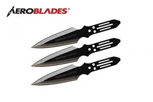 9" Black Thunder Buster Throwing Knives