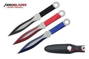 9" Overall Length Two Tone Throwing Knives